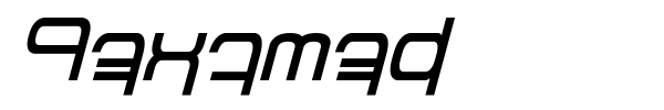 Betazed font preview